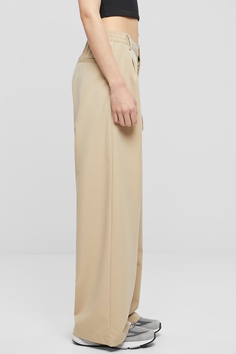 LADIES ULTRA WIDE PLEAT-FRONT PANTS WETSAND 7