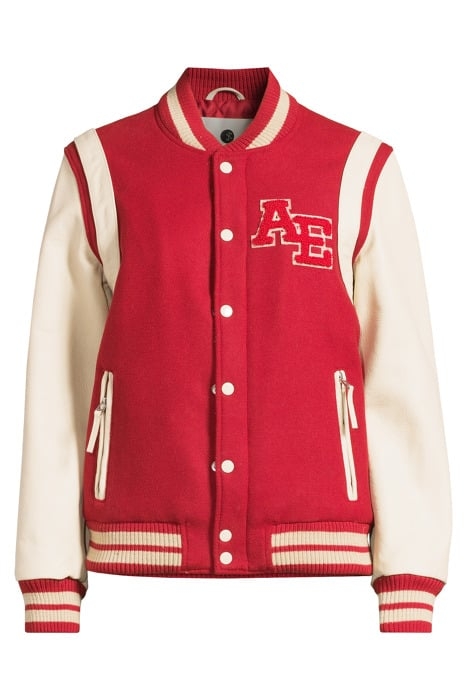 LOIS JACKET RED/ OFF WHITE 3
