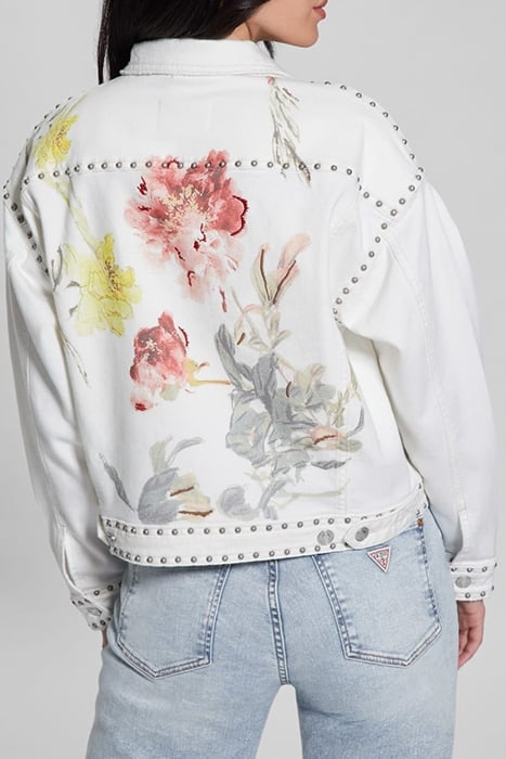 CLARA JACKET KIKOI FLOWER WHITE 6