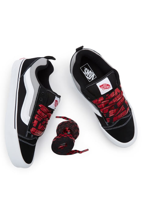 KNU SKOOL JUMBO VANS BLACK/WHITE 4