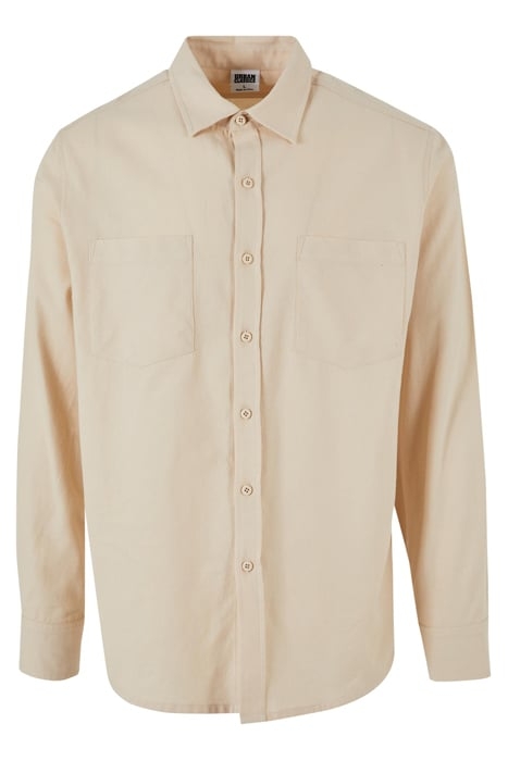 FLANELL SHIRT SAND/SAND 4