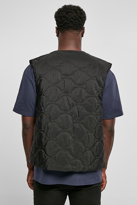 ZIPPED GILET BLACK 2