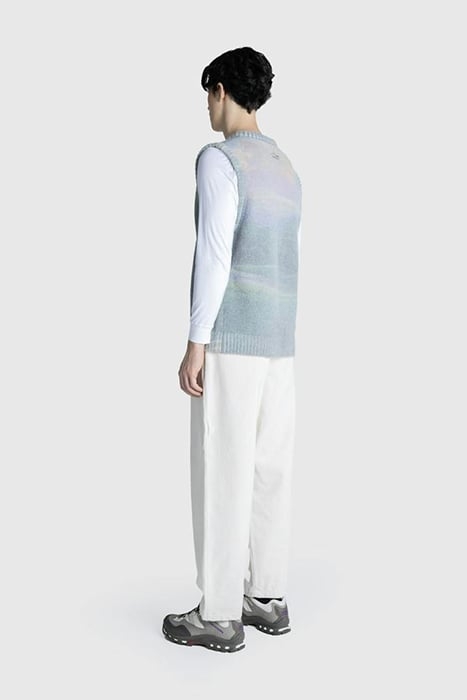 HIGHSNOBIETY – LANDSCAPE SWEATER VEST MULTI 3