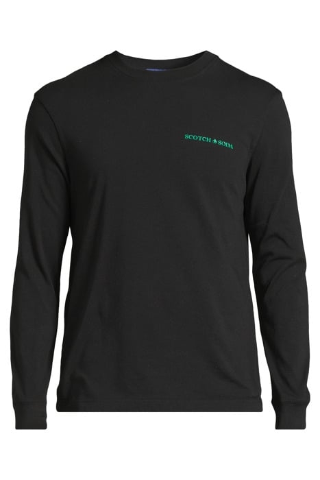 UNISEX LONG-SLEEVED TEE BLACK 3