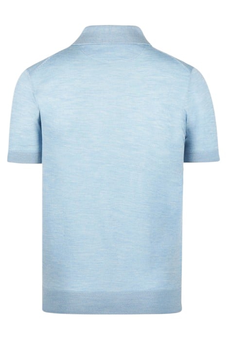 FINE MERINO POLO LIGHT BLUE 5