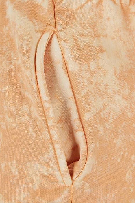 LADIES TOWEL WASHED SWEAT PANTS PALEORANGE 8