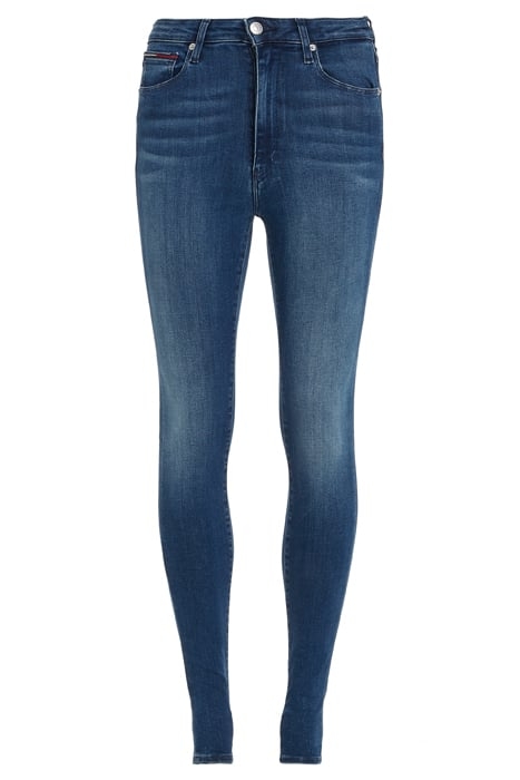 SYLVIA HR SUPER SKINNY JEANS MID BLUE 3