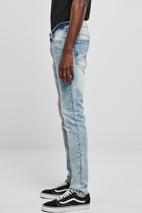 STRETCH SIGNATURE DENIM LT.SAND BLUE 6