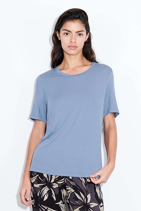 NW TOP TSHIRT SS BORNEO BLUE 1