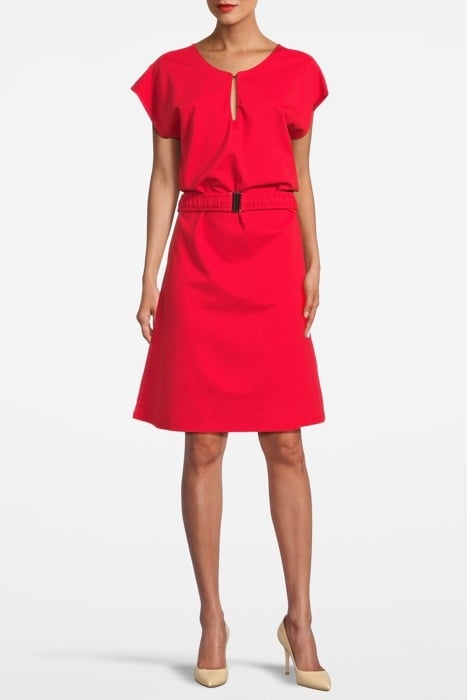 DRESS HEAVY JERSEY POPPY 1