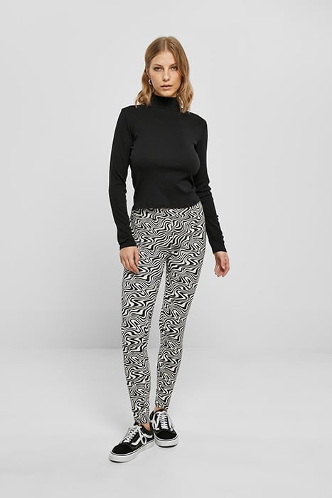 LADIES RIB BACK CUT OUT LONGSLEEVE BLACK 3