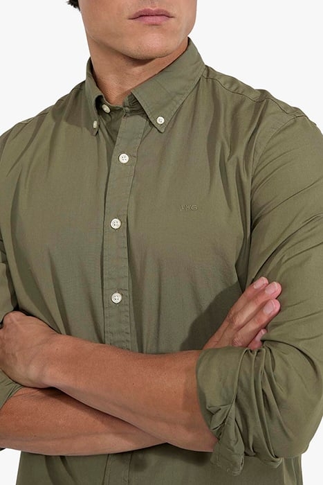 SUMMER POPLIN SHIRT OLIVE 6