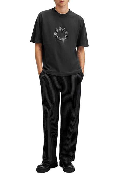 CRYPTIERRA SS CREW WASHED BLACK 3