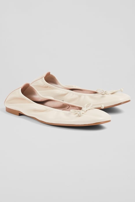 TRILLY BALLERINA SHOES CREAM 2