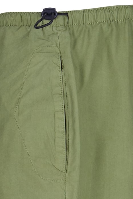 POPLINE PARACHUTE PANTS NEWOLIVE 8