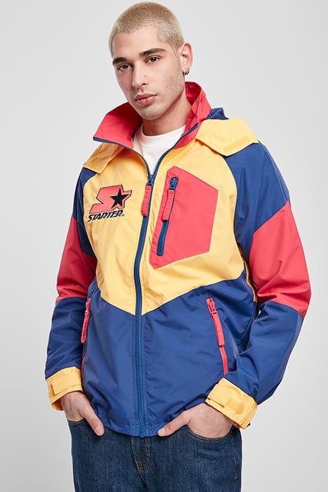 STARTER MULTICOLORED LOGO JACKET RED/BLUE/YELLOW 1