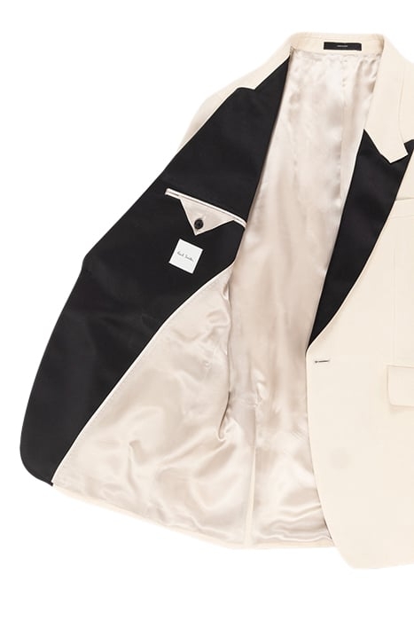 MENS 1 BUTTON JACKET MAYONNAISE 6