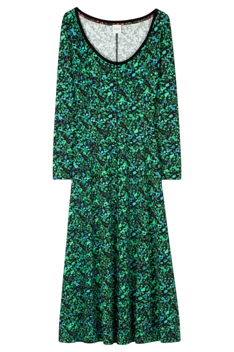 WOMENS DRESS EMERALD GREEN 3