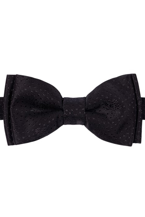 MEN BOWTIE FLORAL POLKA BLACK 2