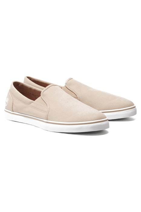 SKAPE PARK LOW SLIP ON SNEAKER LIGHT BEIGE CANVAS 2