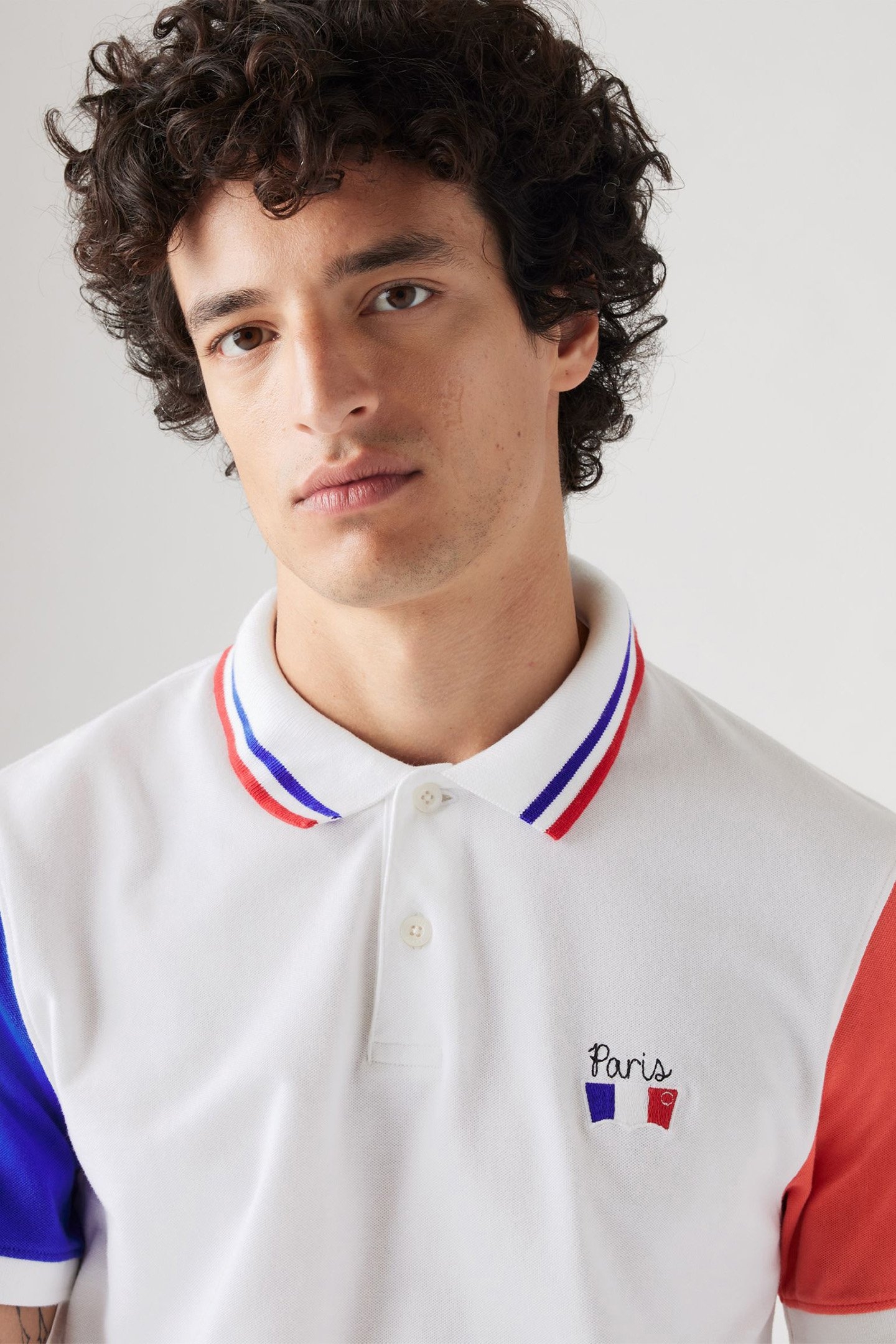 SLIM HOUSEMARK POLO WHITE PIQUE 5