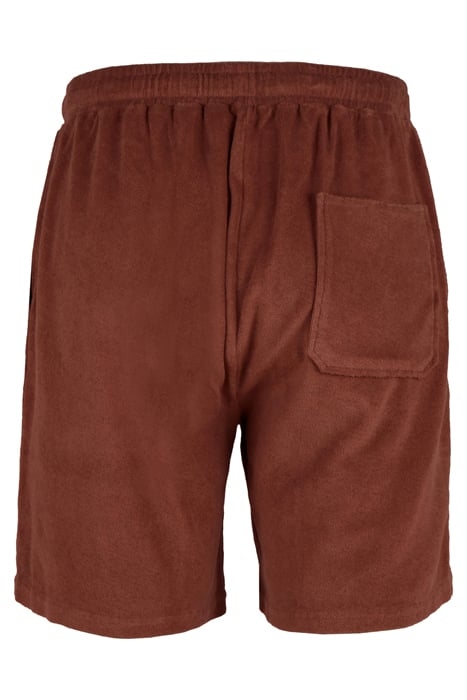 TOWELLING SHORTS BROWN 2