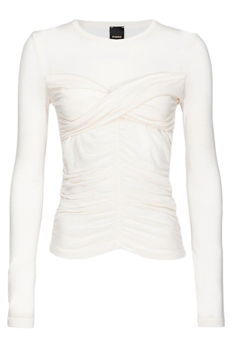 MINNIE MAGLIA JERSEY MISTO CAS VANILLA ICE-CREAM 3