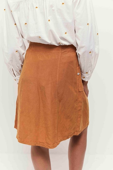 CELESTE - ECRU SHIRT WITH TWO-TONE POLKA DOT EMBROIDERY 6