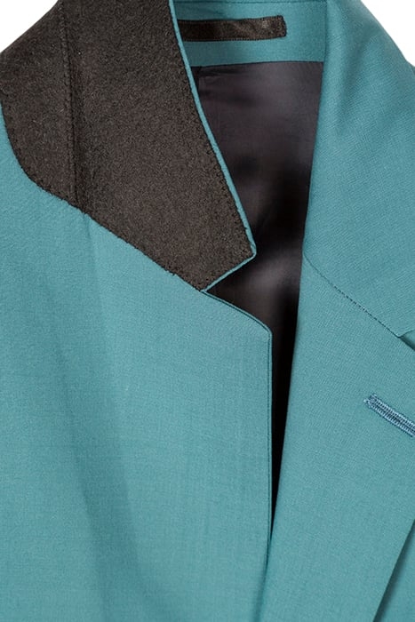 MENS 2 BUTTON JACKET MILITARY GREEN 7