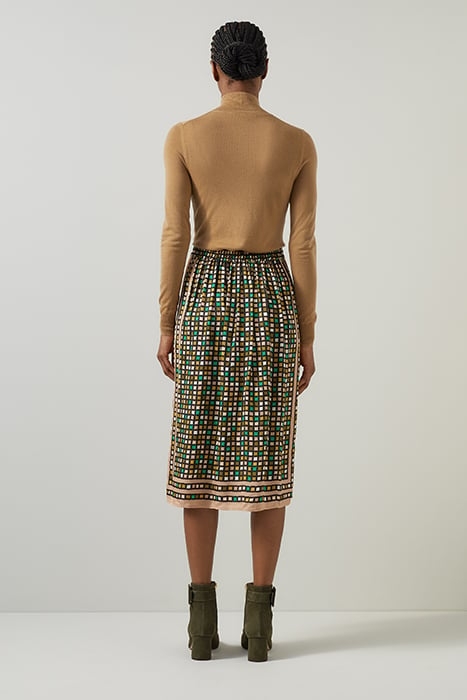 ALLIE ROLL SWEATER CAMEL 3