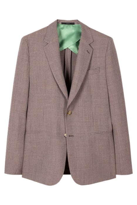 MENS 2BTN JACKET BRICK RED 1