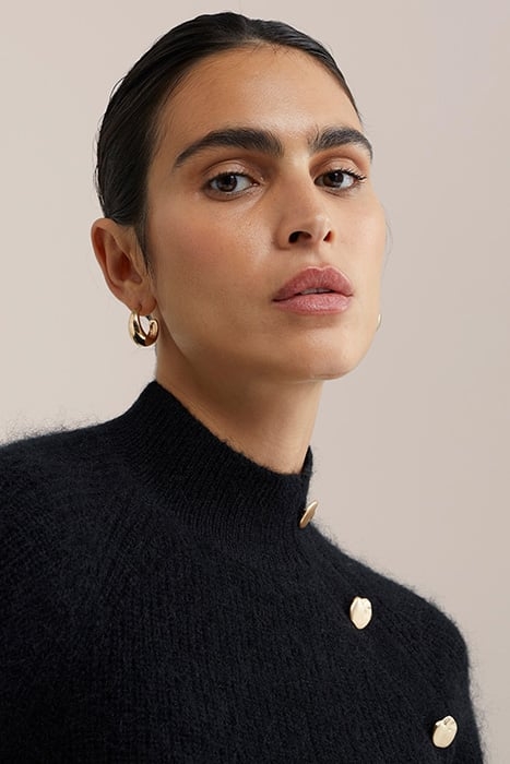 KNITTED PULLOVER BLACK 5