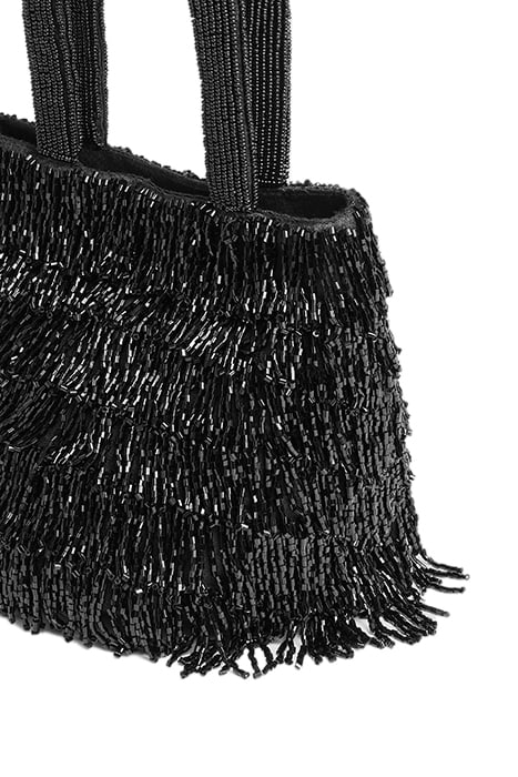 ETSY BEADED HANDBAG BLACK 3