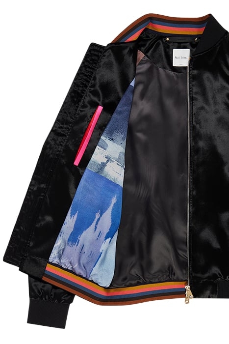 GENTS BOMBER JACKET BLACK 2