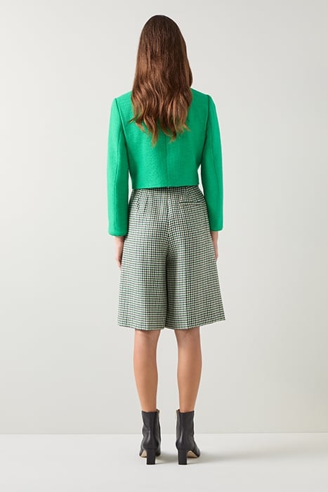 ALEXA TWEED JACKET GREEN 3