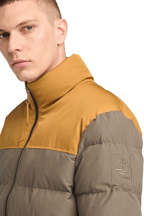 WELCH MOUNTAIN DURABLE WATER REPELLENT PUFFER JACKET WHEAT B 6