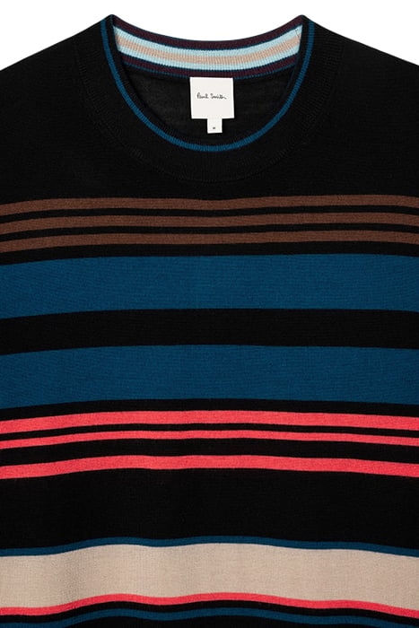 MENS SWEATER CREW NECK BLACK 3