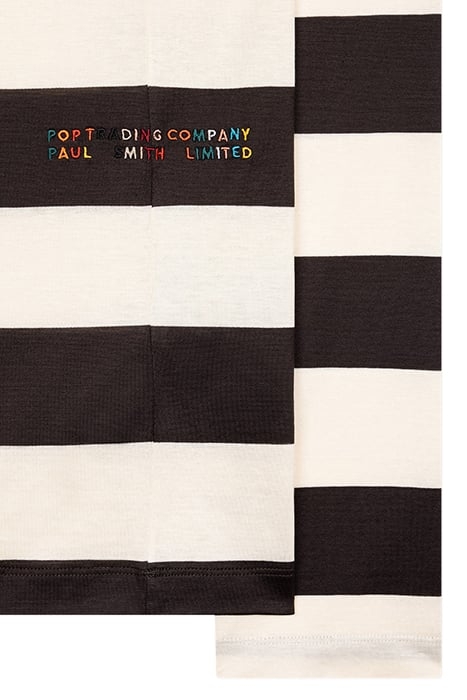 MENS POP LS STRIPE TSHIRT OFF WHITE 4