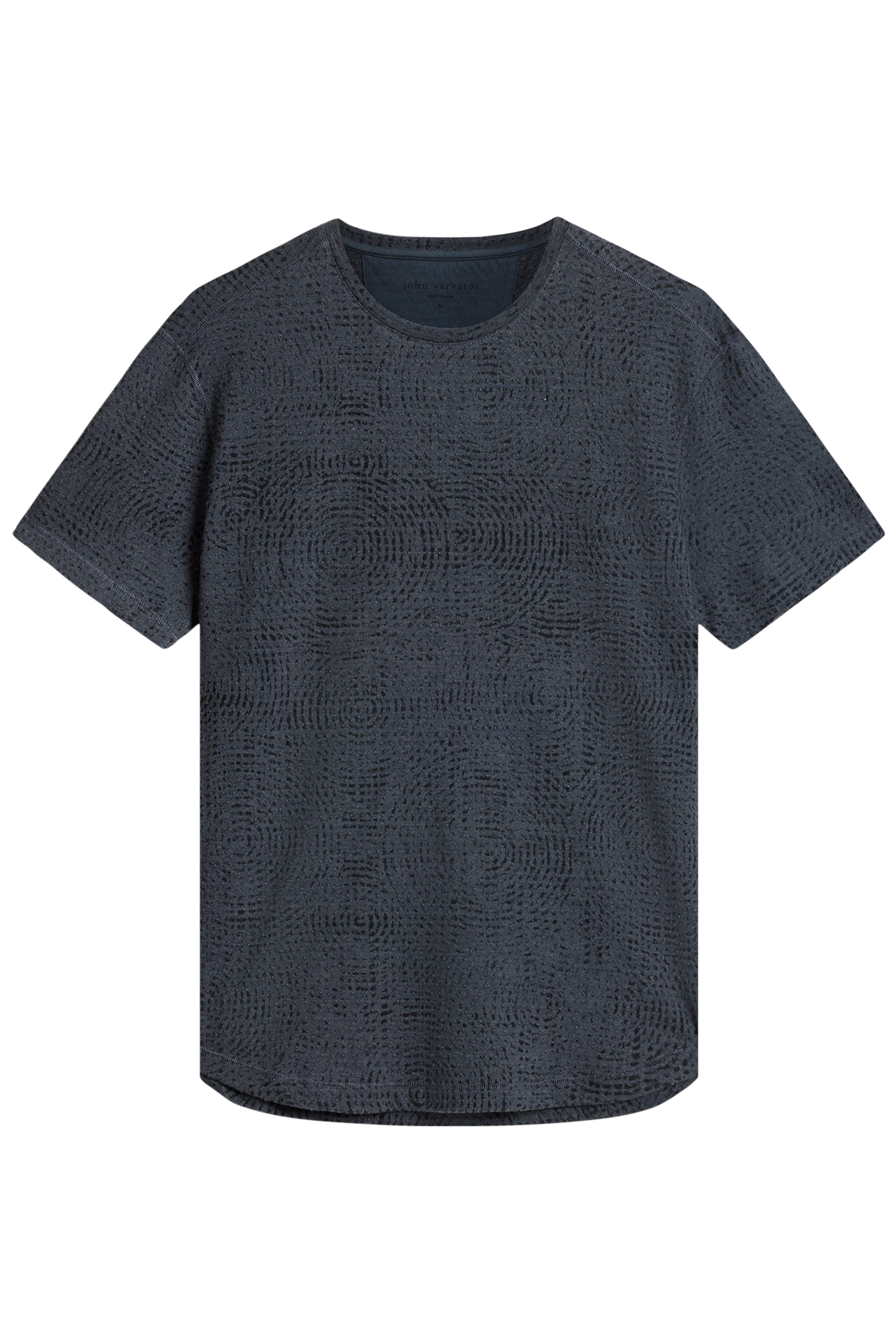 LUMEN TEXTURE CREWNECK CHARCOAL 2