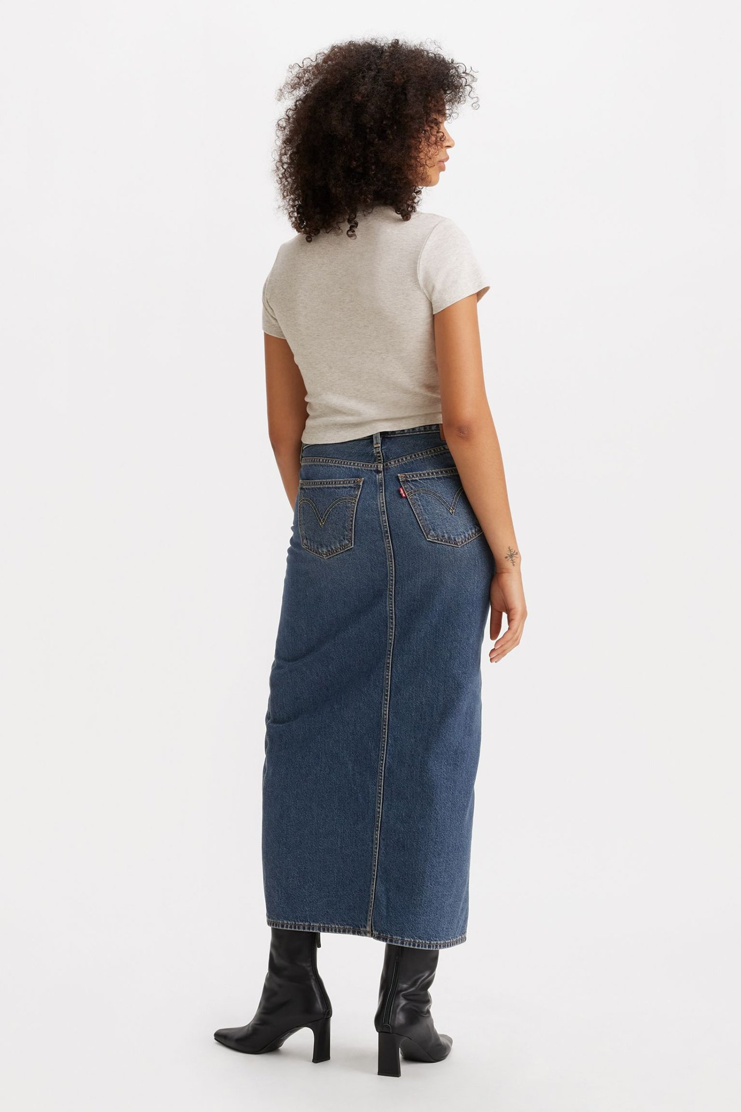 ANKLE COLUMN SKIRT WAVE HELLO 3