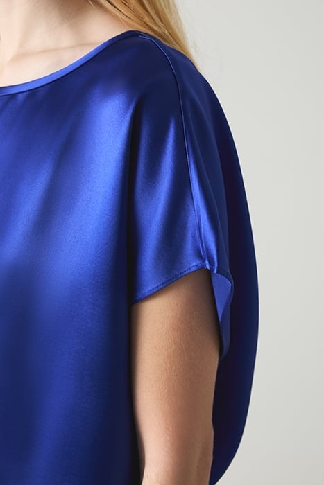 LENA SATIN BLOUS NAVY ULTRABLUE 5