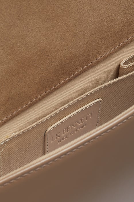 CU CICI RECTANGLE CLUCTH DARK TAUPE 7