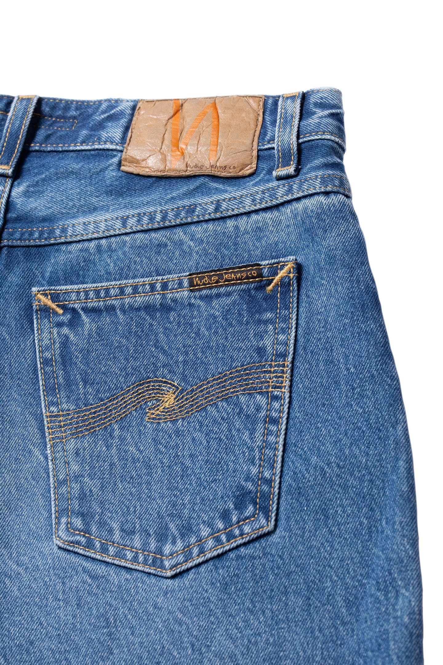 MAUD SHORTS NOSTALGIC BLUE DENIM 5