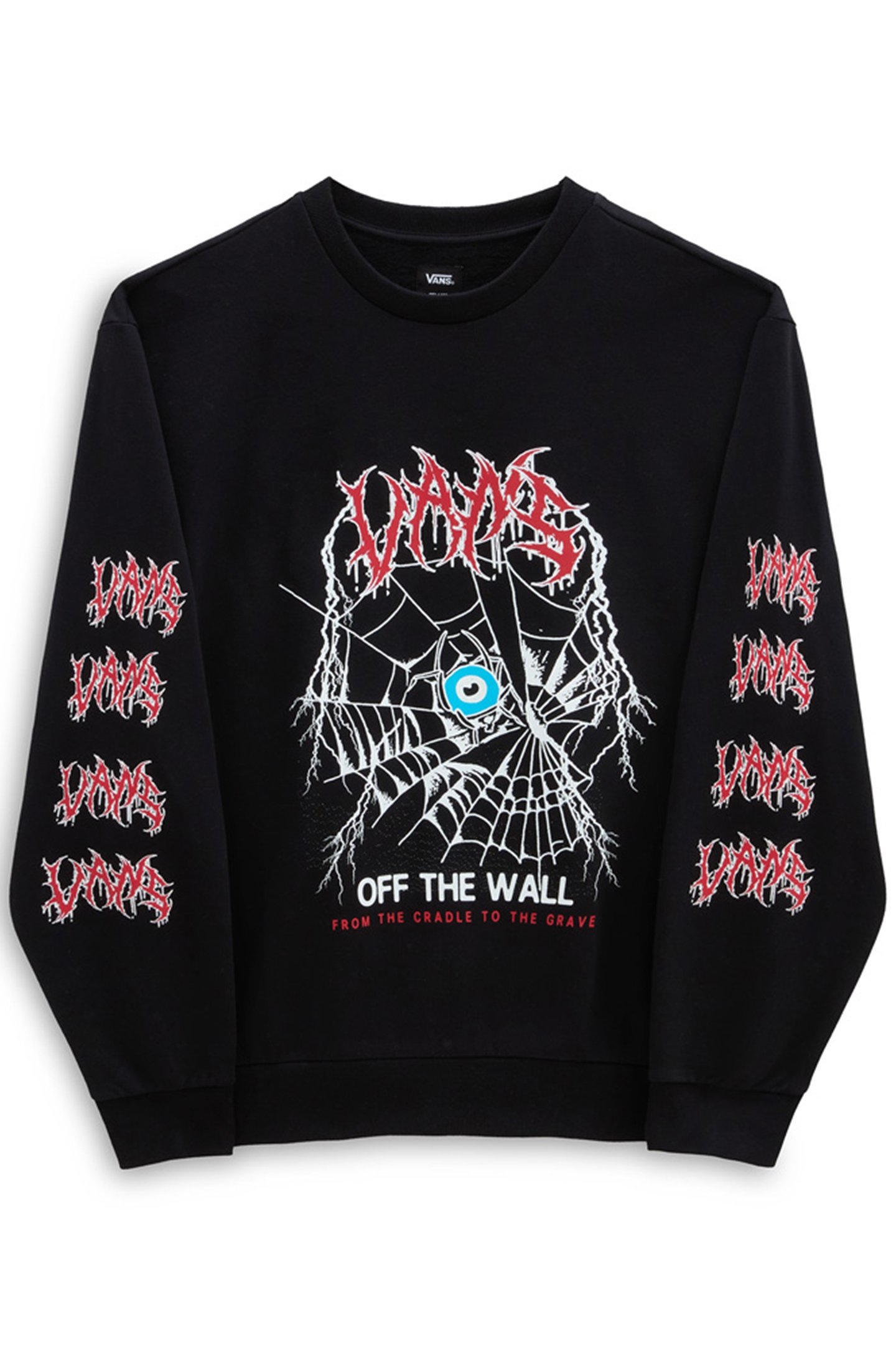 TO THE GRAVE RELAXED CREW BLACK 1