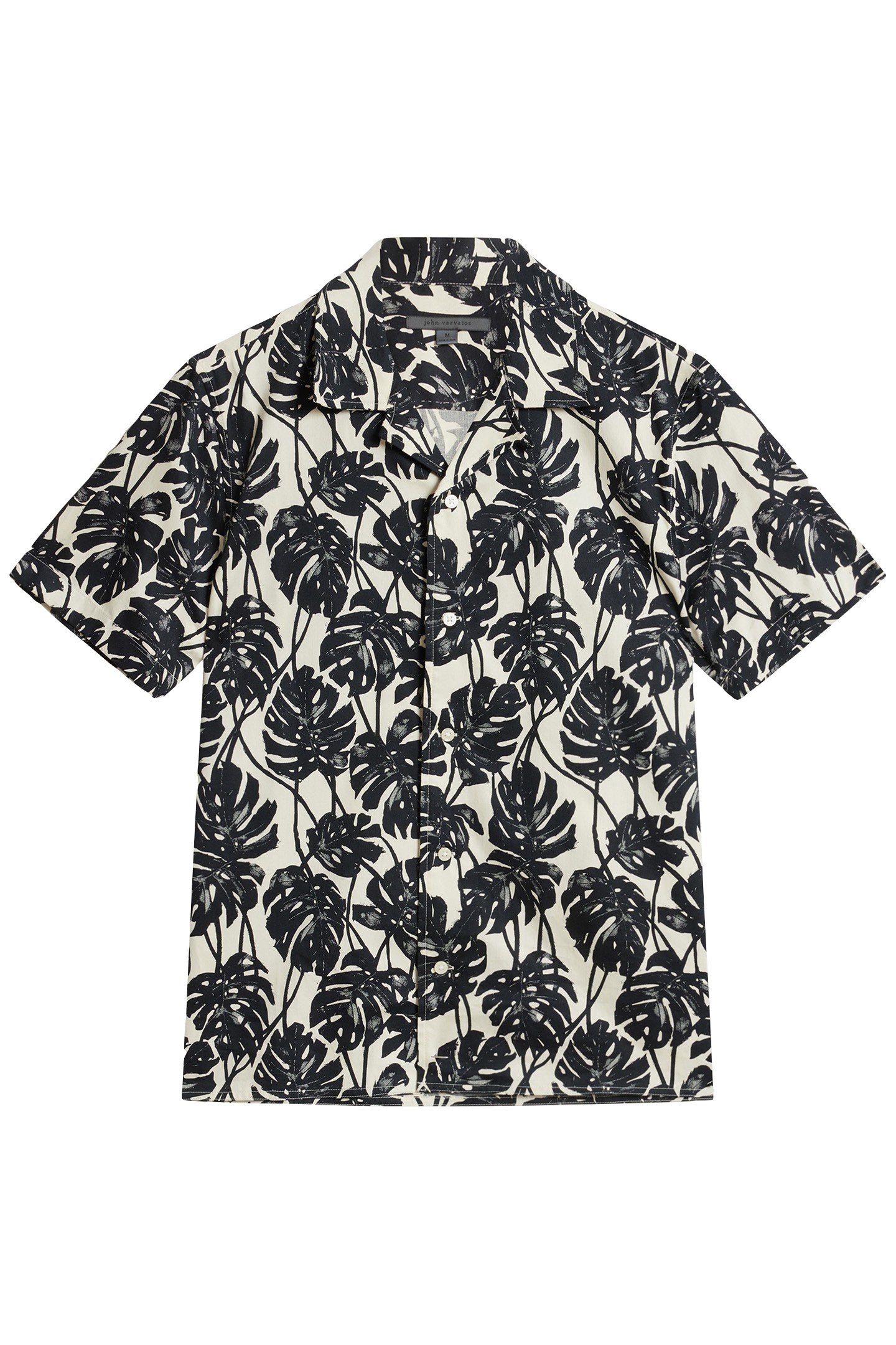 DANNY CAMP COLLAR SHIRT CHINA WHITE 2