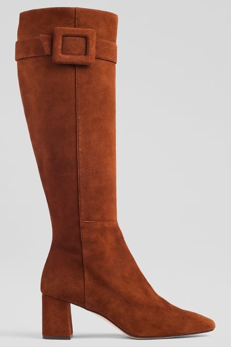 CARLOTTA COVERED BOOTS TAN 1