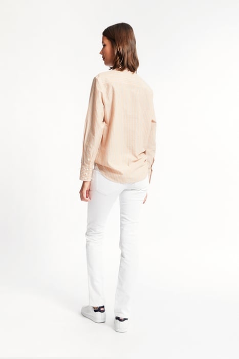 MAUREEN SHIRT ORANGE BLUE 2