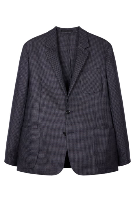 MENS 2 BTN PATCH POCKET JACKET MAUVE 3