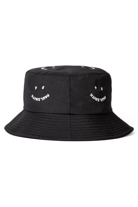 WOMEN HAT BKT HAPPY ALLR BLACK 1