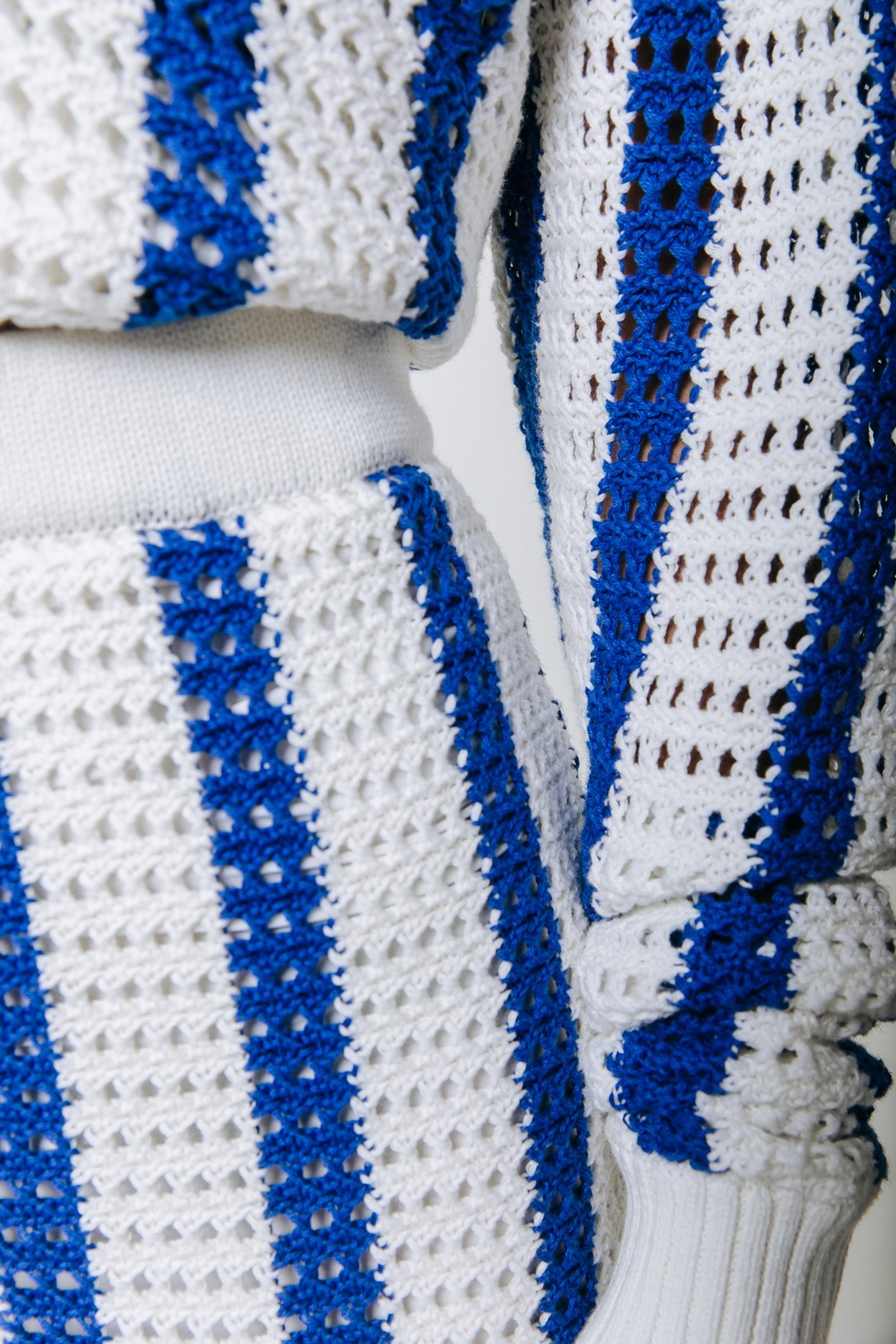 NOLITA CROCHET STRIPE SHORT DEEP BLUE 3